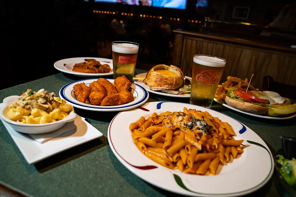 A table at Charlie's